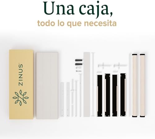 Vue 7 de Zinus Piper Lit