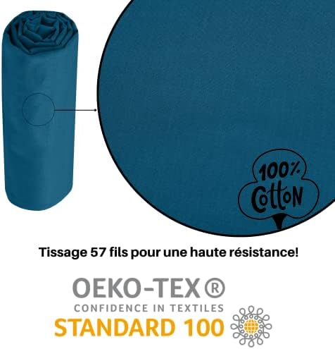 Vue 3 de Stof Drap Housse Taille