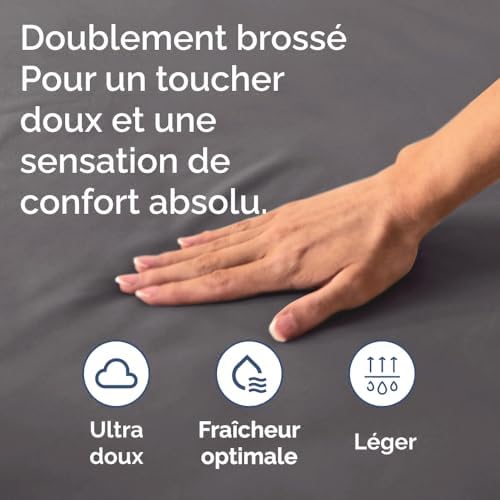 Vue 5 de Drap Housse Cm