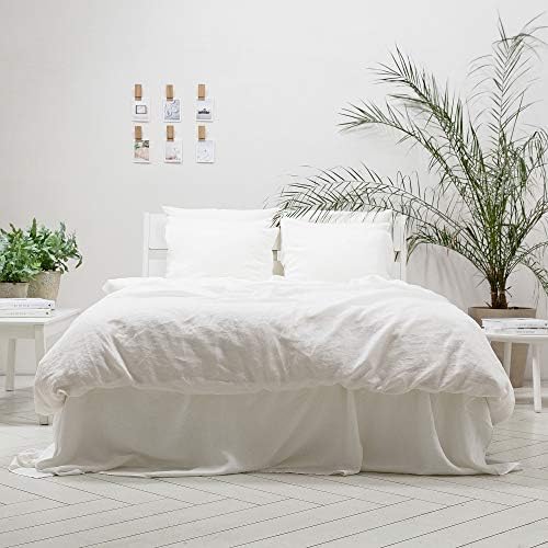 Vue 4 de Linenme Drap Housse En