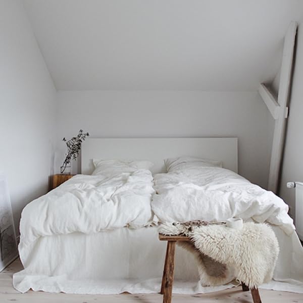 Vue 5 de Linenme Drap Housse En