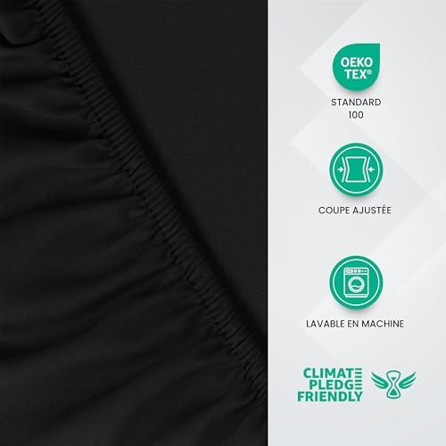 Vue 3 de Utopia Bedding Drap Housse