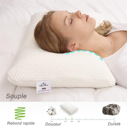 Vue 6 de Oreiller En Latex Naturel