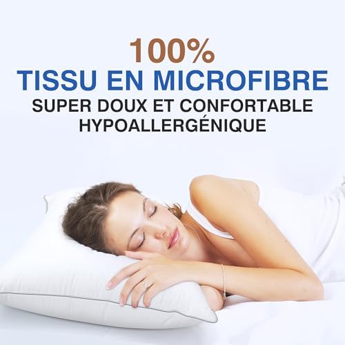 Vue 5 de Tesq Oreiller En Plumes