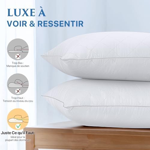 Vue 5 de Tesq Oreiller Cm