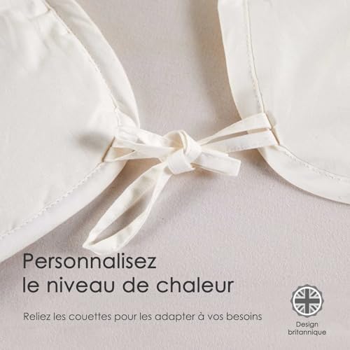 Vue 3 de Homescapes Couette Chaude En