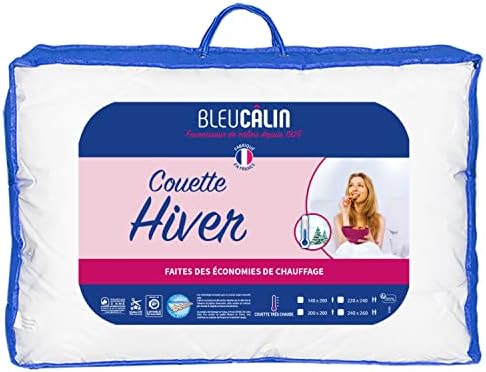 Vue 4 de Bleu Calin Couette Hiver