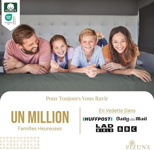 Vue 2 de Pizuna Coton Luxueux Ensemble