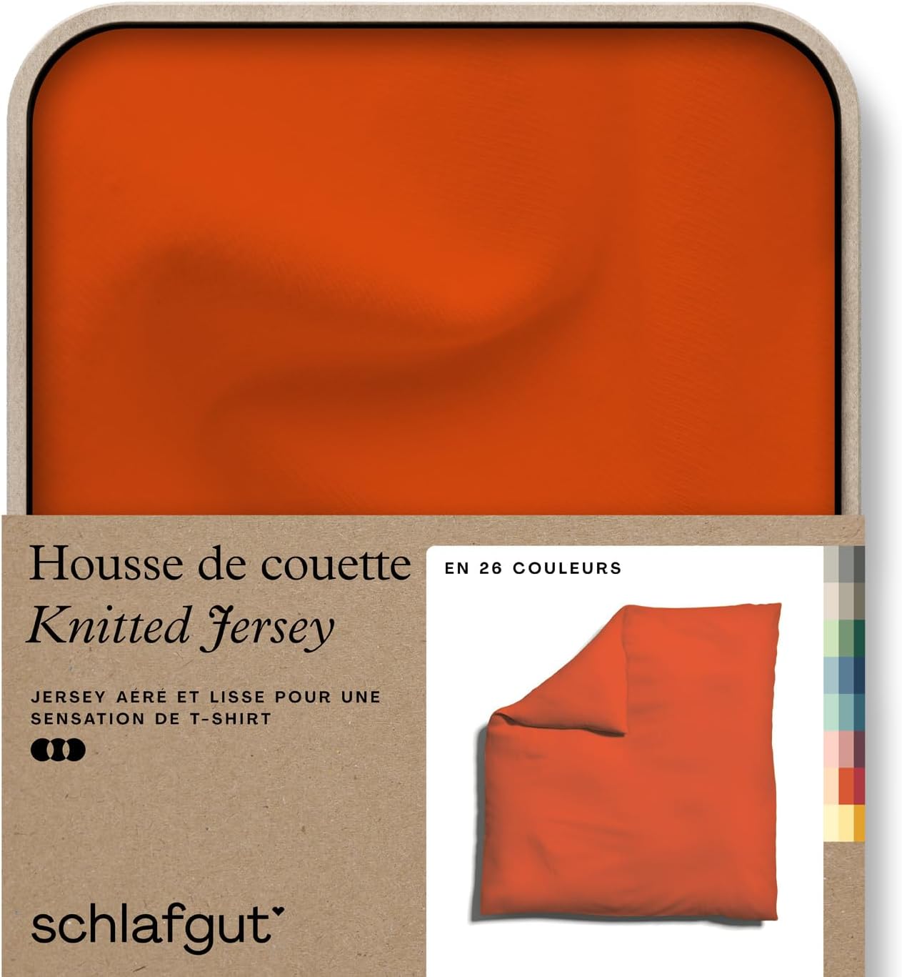 Schlafgut Knitted Jersey Housse