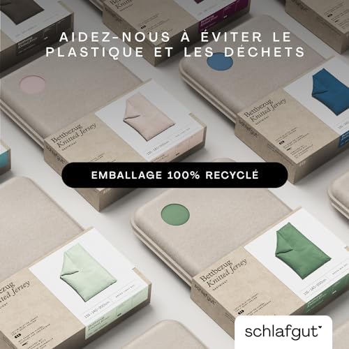 Vue 7 de Schlafgut Knitted Jersey Housse