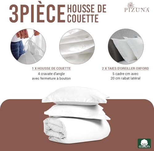 Vue 3 de Pizuna Coton Pur Ensemble