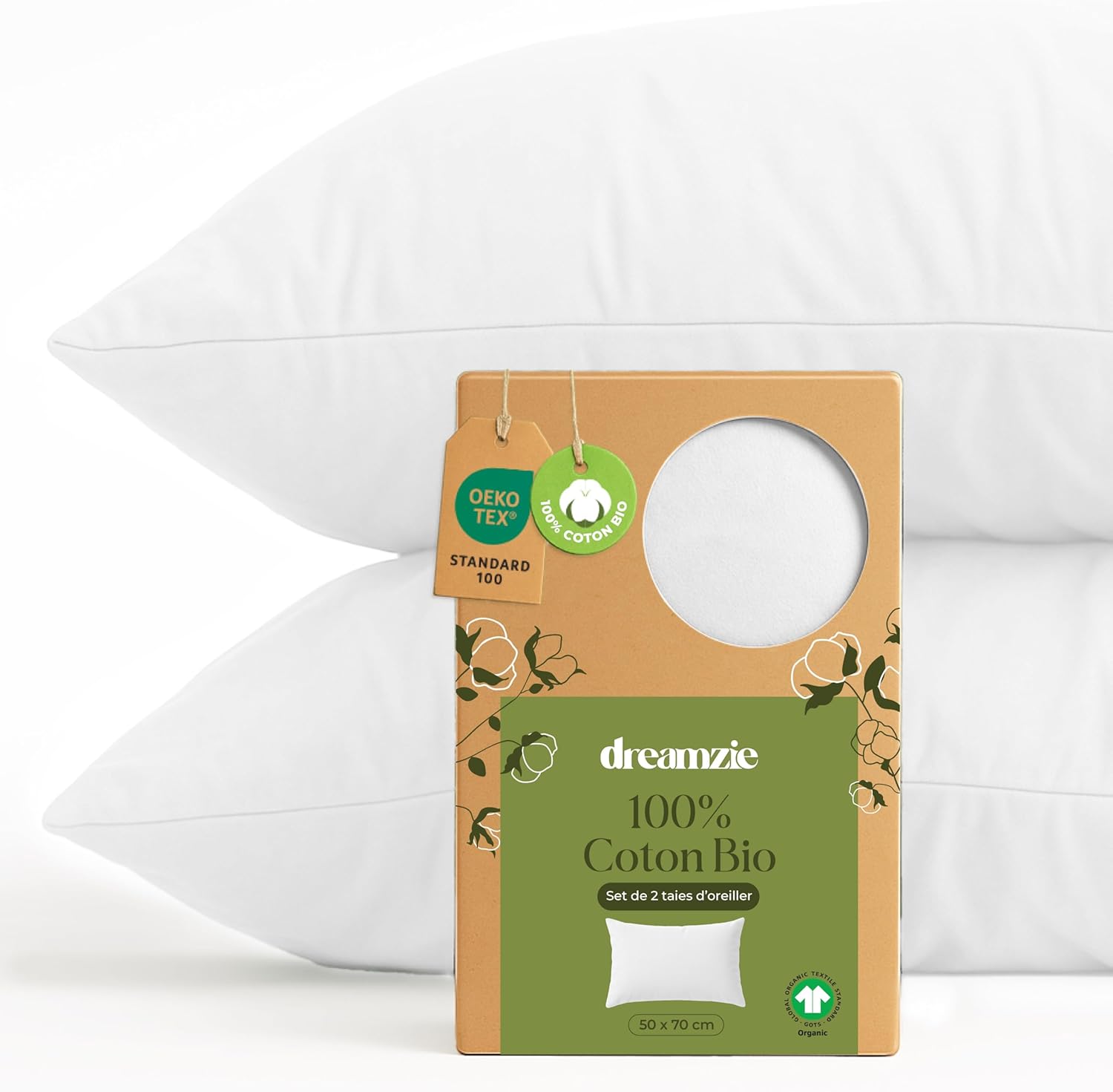 Dreamzie Coton Biologique Taie