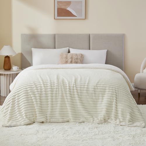 Vue 2 de Wavve Plaid Polaire Sherpa