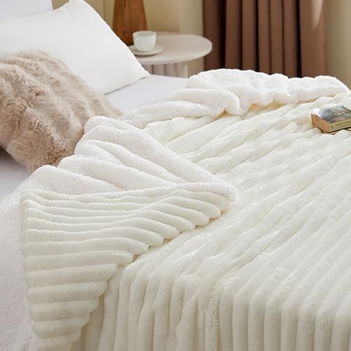 Vue 5 de Wavve Plaid Polaire Sherpa