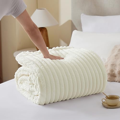 Vue 6 de Wavve Plaid Polaire Sherpa