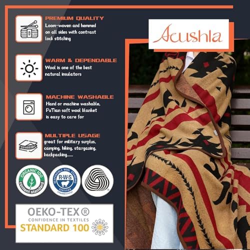Vue 5 de Acushla Couverture En Laine