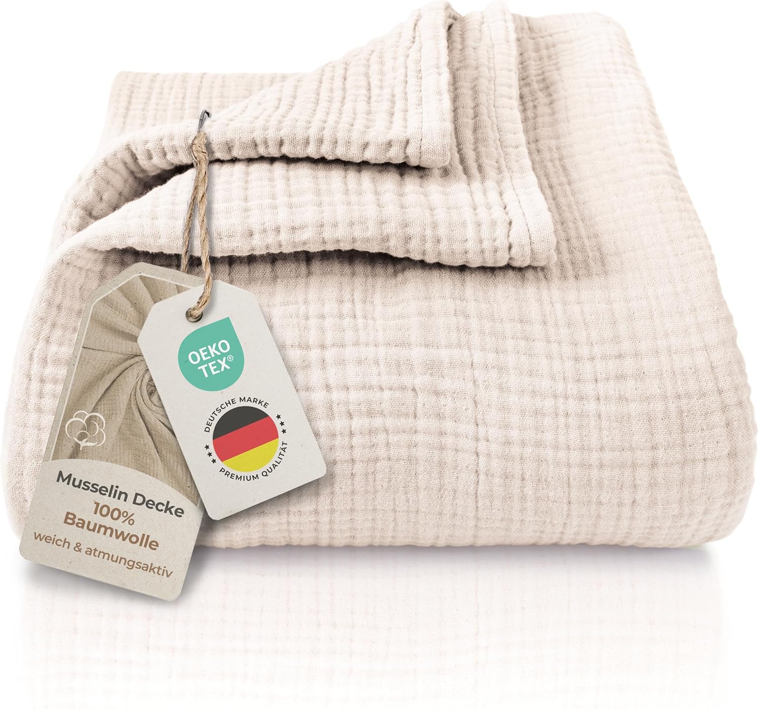 Premium Mousseline Couvrelit