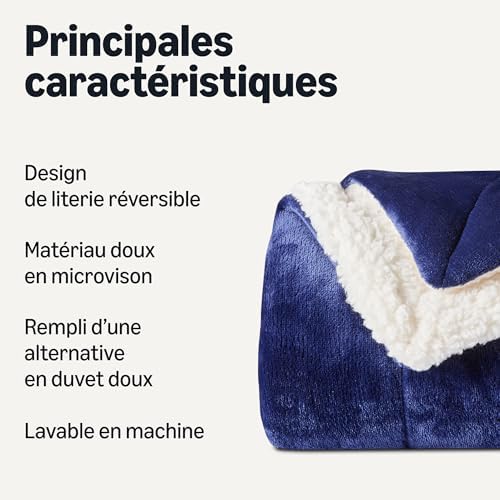 Vue 2 de Amazon Basics Couverture Jete