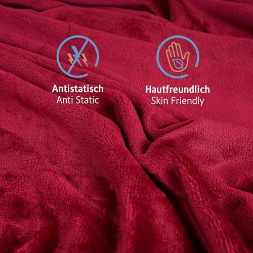 Vue 2 de Komfortec Plaid Couverture Polaire