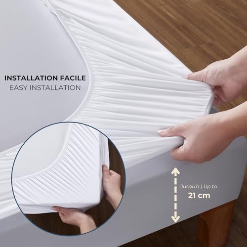 Vue 2 de Cache Sommier Gris