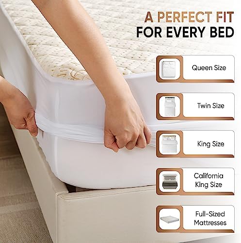 Vue 6 de Protegematelas Matelasse Impermeable De