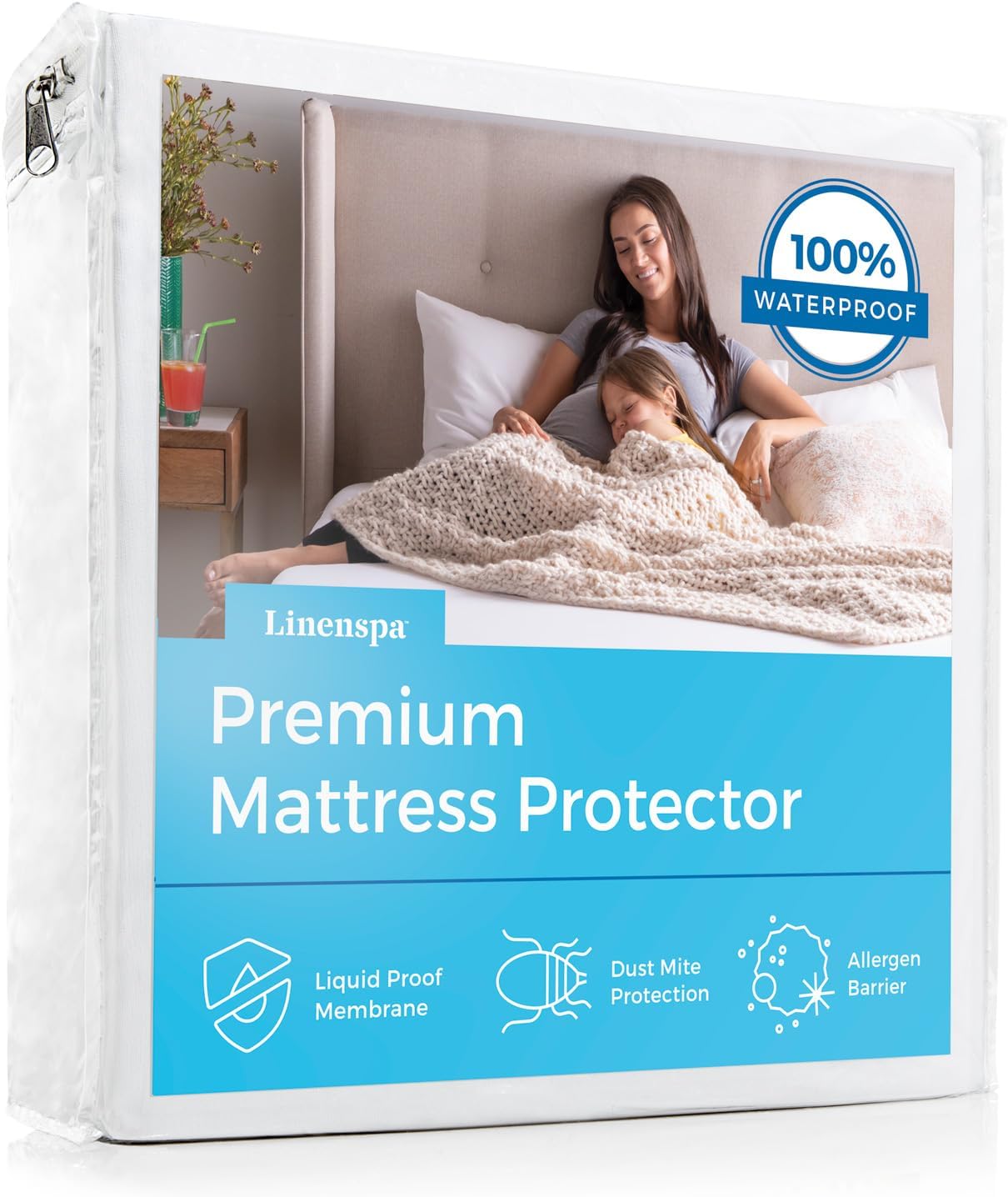 Linenspa Protegematelas En Polyester