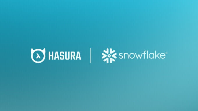 Instant GraphQL APIs on Snowflake with Hasura