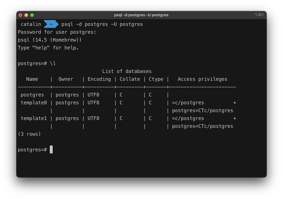 Postgres Command Show All Tables