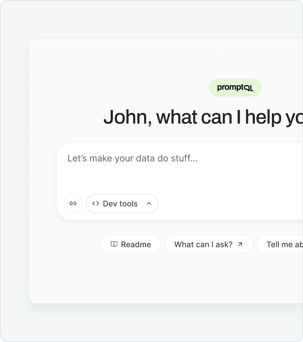 PromptQL Playground