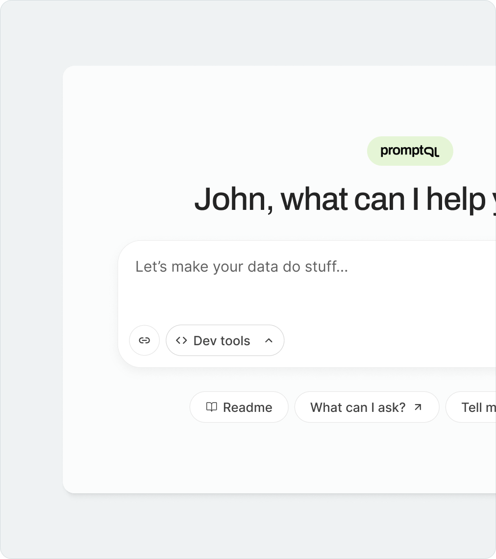 PromptQL Playground