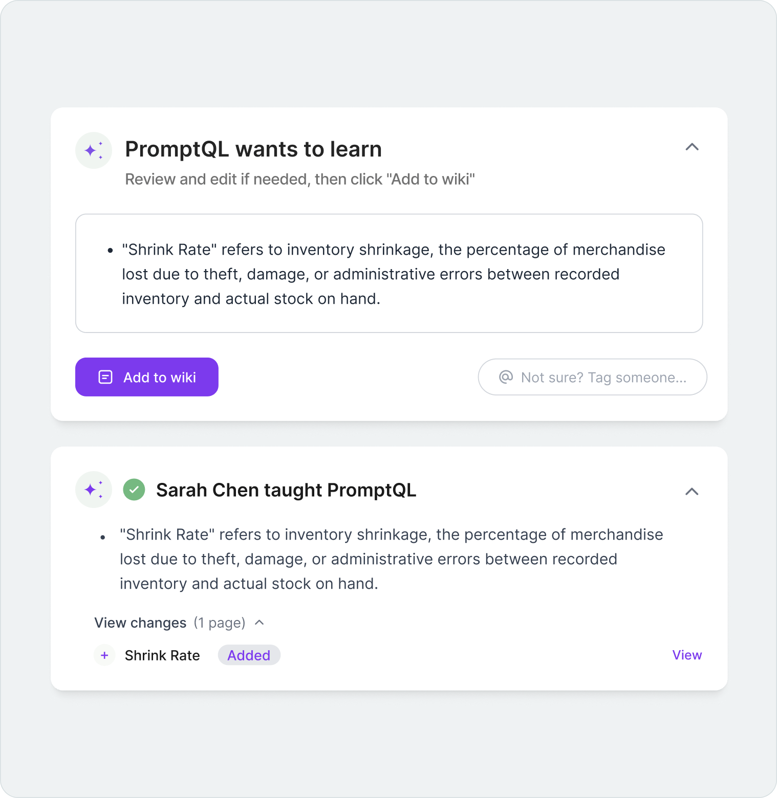 Teachable in the flow