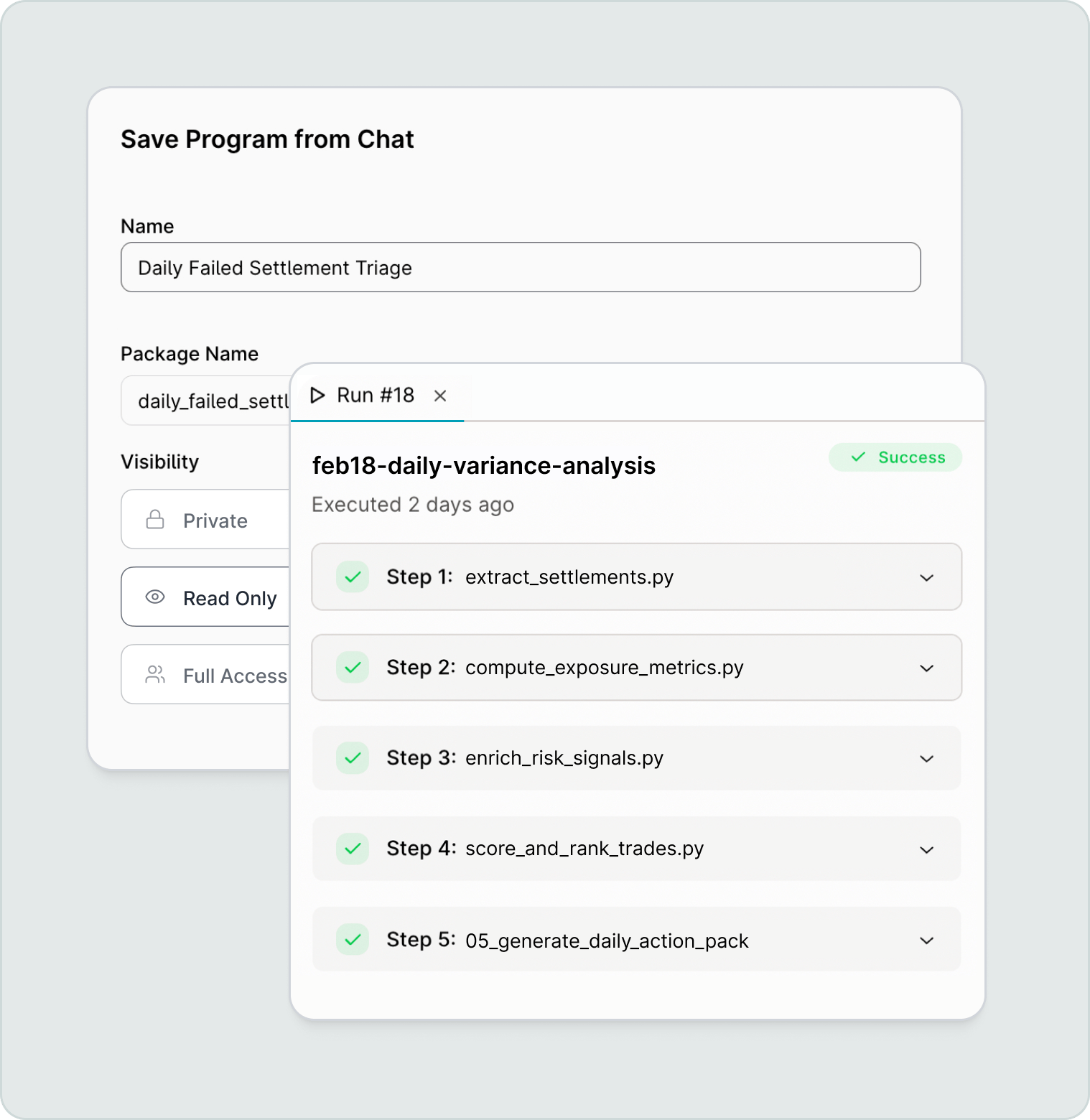 Automate the repetitive