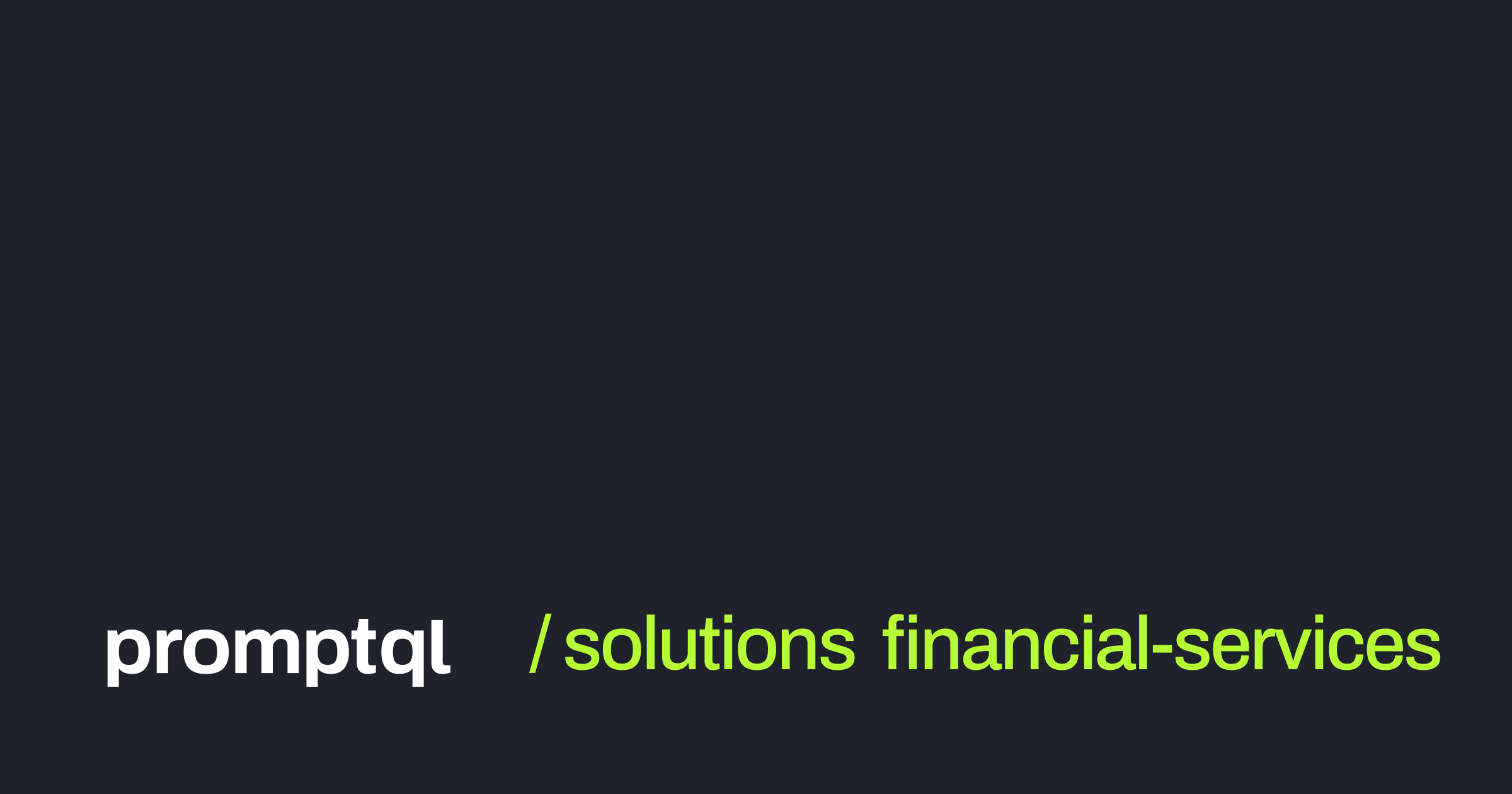AI Analysts for Financial Services: Accurate, Auditable, and Built on Shared Context