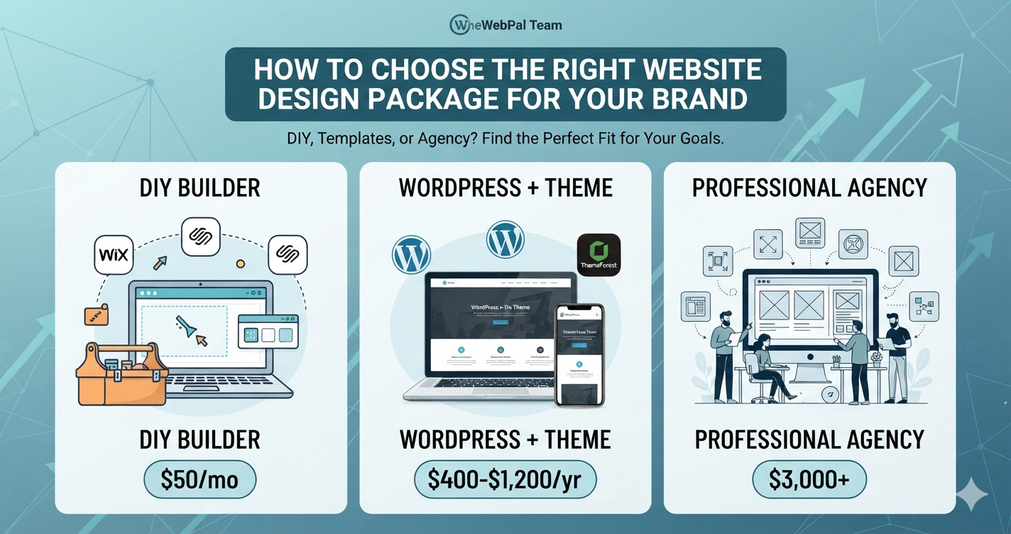 How to Choose the Right Website Design Package for Your Brand