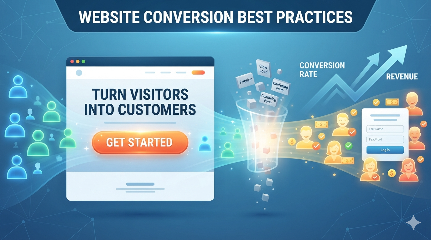 Website Conversion Best Practices: Turn Visitors into Customers