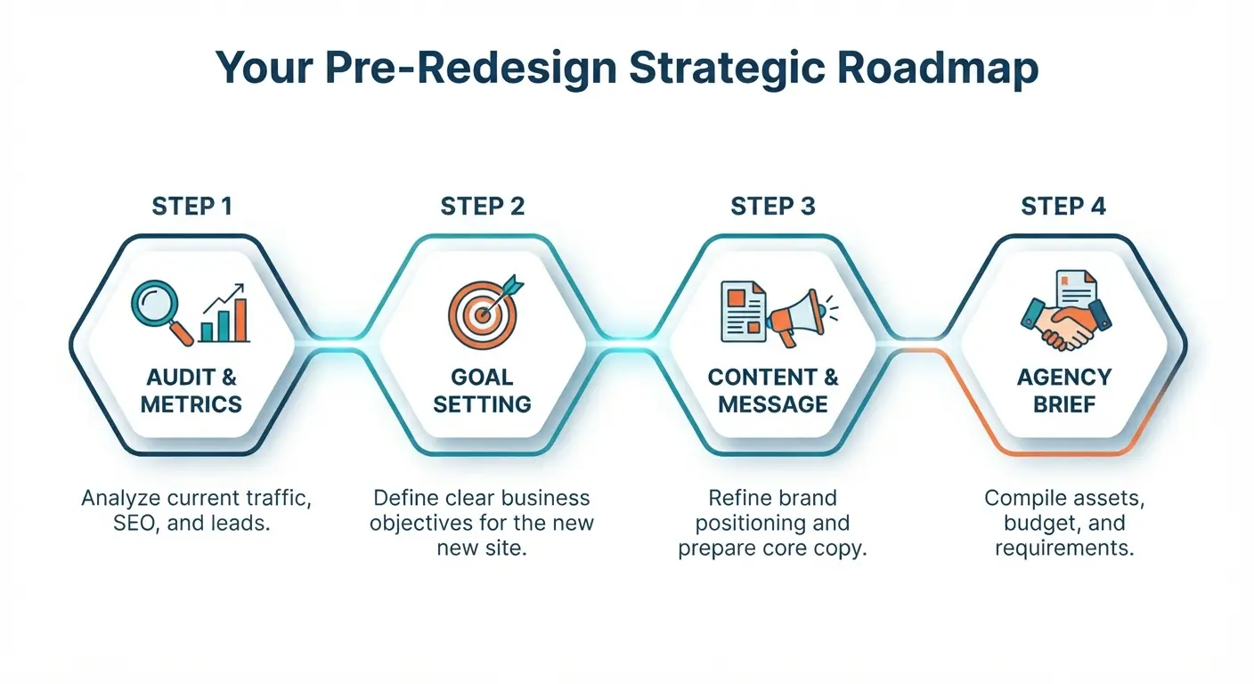 Clarify why you need a redesign