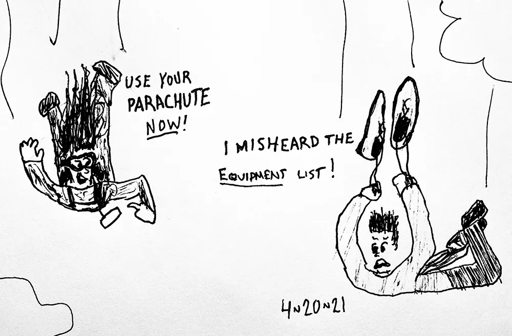 Comic Strip - Be Prepared