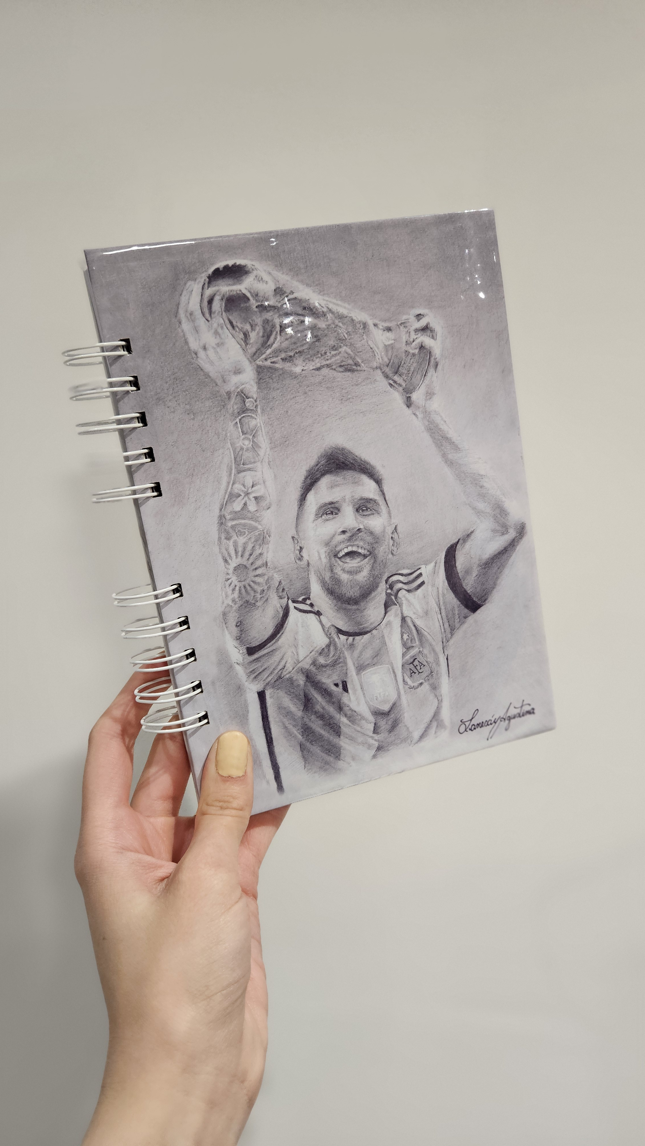 Messi - A5 - tapa dura