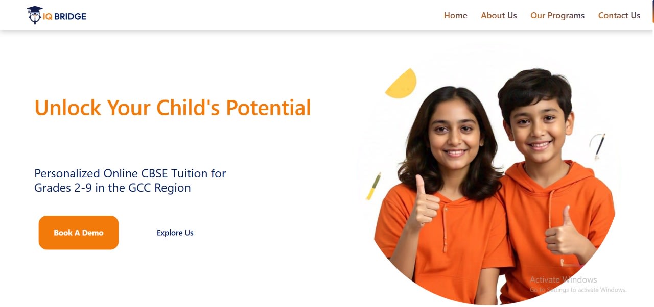 IQ Bridge: EdTech portfolio platform