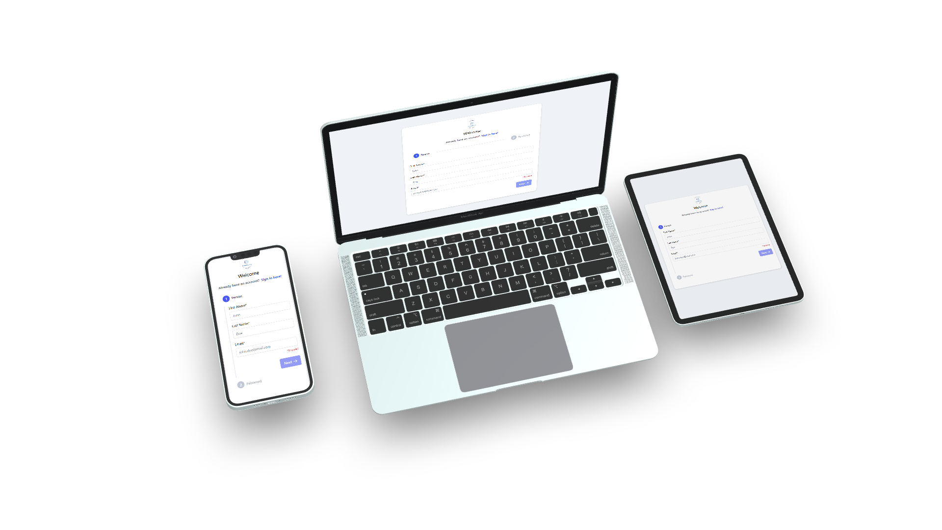 codeALang Softwarelösungen auf verschiedenen Geräten - Desktop, Tablet und Smartphone