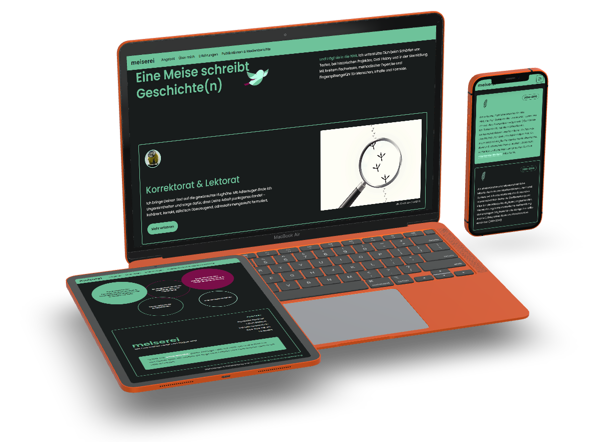 meiserei Website