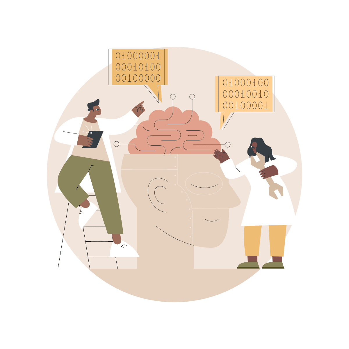 Illustration representing ADHDwiseAI's mission to support ADHD minds