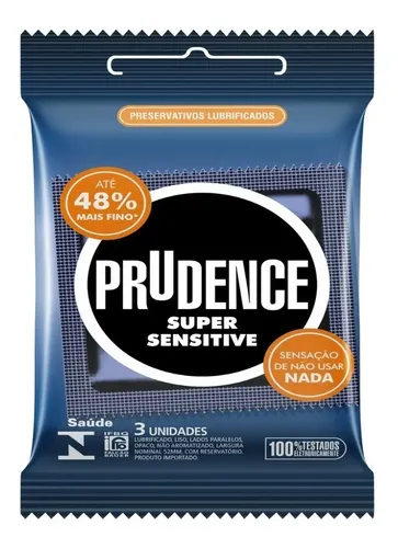 CAMISINHA LUBRIFICANTE SUPER SENSITIVE