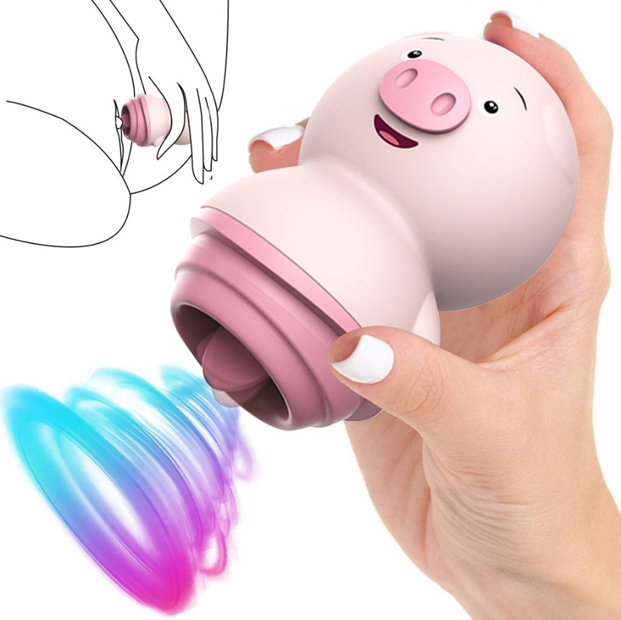VIBRADOR LÍNGUA PORQUINHO