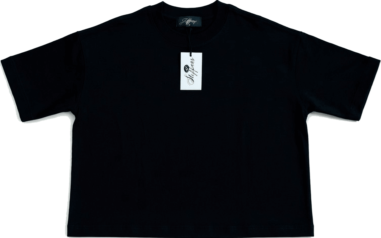Camiseta Boxy Negra
