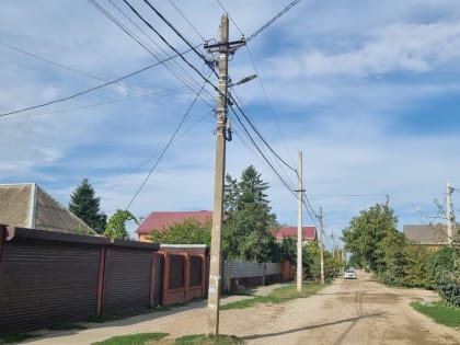 Новые уличные светильники в Краснодаре: инициатива жителей