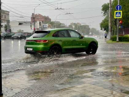 Жаркая погода и грозы ожидаются в Краснодаре