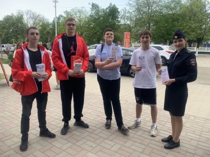 Дорожные полицейские провели профилактическую акцию «Будь внимателен, пешеход!»
