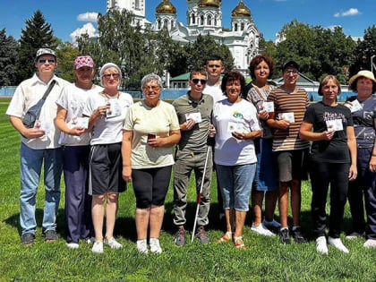 Спорт для всех: вручение знаков ГТО людям с ограниченными возможностями здоровья