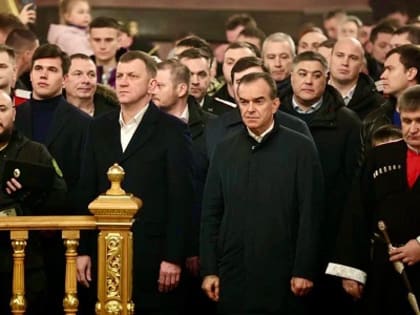 Губернатор Краснодарского края поздравил жителей нашего региона с Рождеством Христовым